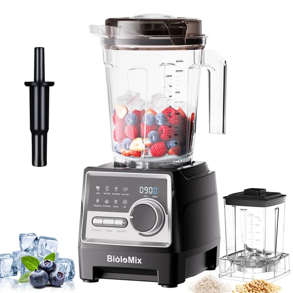 Mixer, 6 Knappar, 7 Förinställda Program,EU-plugg-a, T6100 N 600ml burk