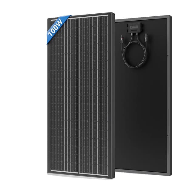Solpanel, Hållbar Konstruktion, Hög Effektivitet,100W 1Pcs
