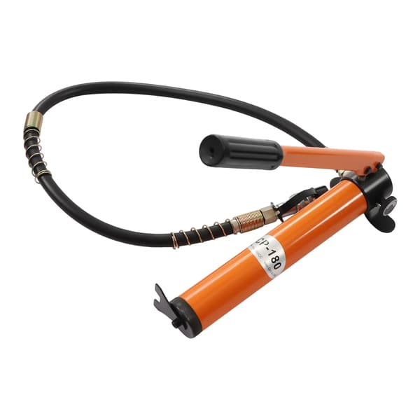 Manuell hydraulisk pump, 10000 psi tryck, ergonomisk design,ORANGE RÖD