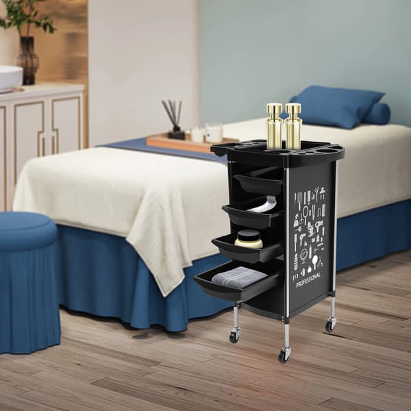 Salonvogn, Rigelig Opbevaring, Moderne Design,sort