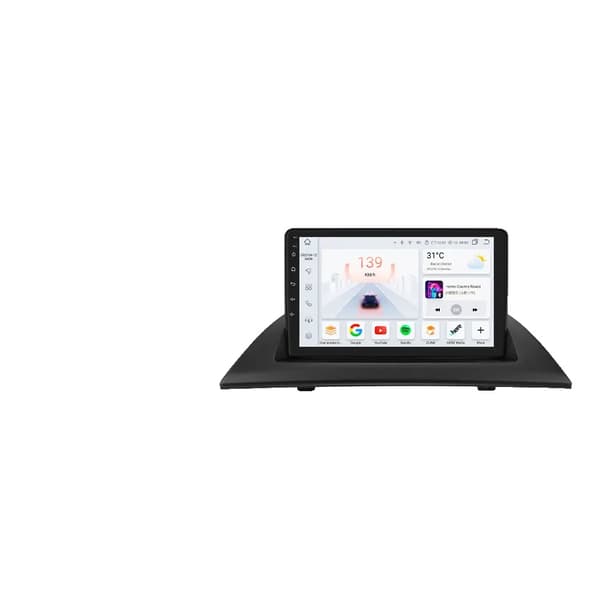 Bilradio, Touchskærm, Navigationssystem, kompatibel med BMW X3 E83 2003-2011,S8 AI
