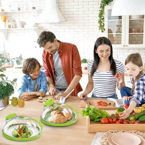 Mikrobølgeovn Dæksel, 10 Tommer Diameter, Let at Rengøre Materiale,1PC