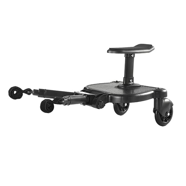 Stroller Pedal Adapter, Letvægtsdesign, Nem Installation,sort