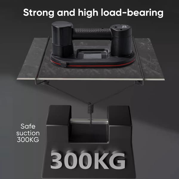 Sugekop, Dobbelt Motor, 3600mAh Batteri,sort