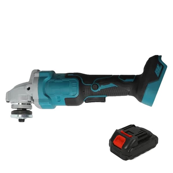 Vinkelslip, Borstlös Motor, Variabel Hastighetskontroll,1*Batteri