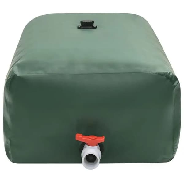 Vandtank, Foldbart Vandhanedesign, 670 L Kapacitet,Grøn