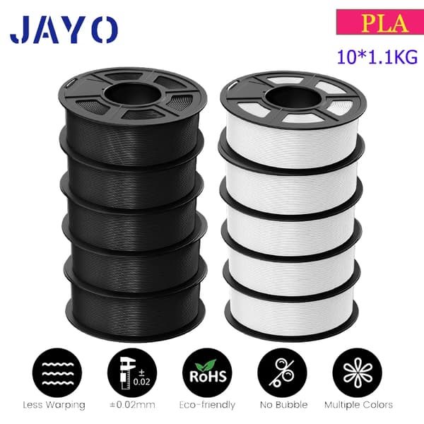 3D Utskriftsfilament, PLA Meta, Hög Fluiditet,PLA 5BK 5WT