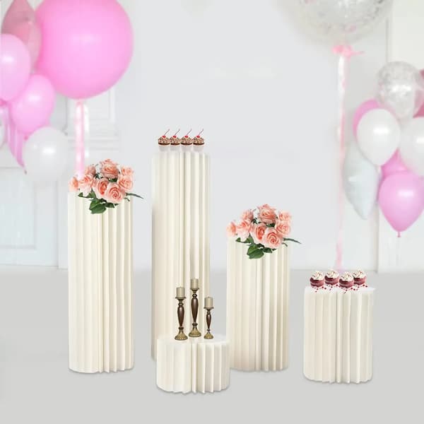 Blomsterstand, Holdbart Materiale, Unik Honningkage Design,HVID