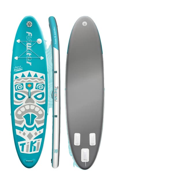 Stand Up Paddle Board, Bærbar Design, Holdbart PVC Materiale,Blå