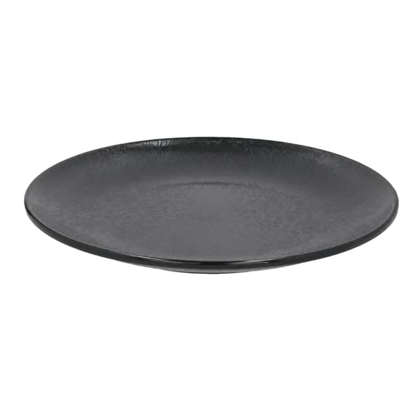 Tallrik, Elegant Design, Stötsäker,Svart