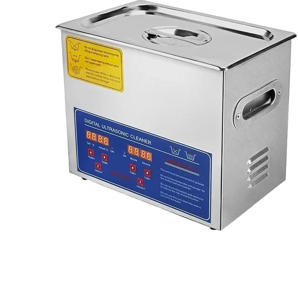 Ultralydsrenser, Digital Kontrol, Rustfrit Stål Konstruktion,3L