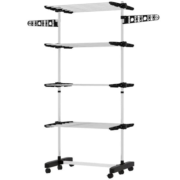 Tørrerack, Foldbart, Justerbare Niveauer,T1003-01-09887