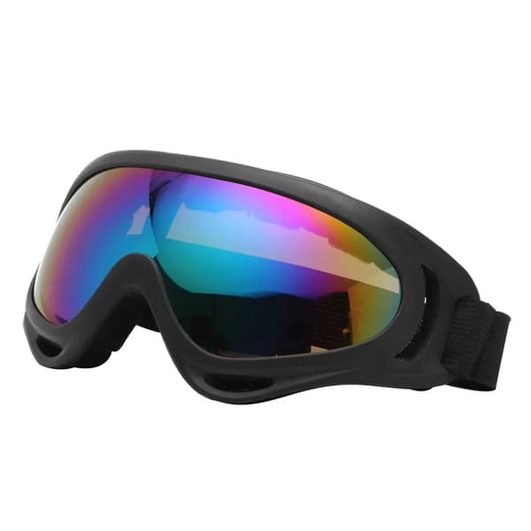 Taktiske Goggles, Stødabsorberende, UV Beskyttelse,Model 2 Sort Blå