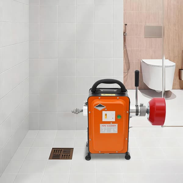 Avloppsrensare, 750W Effekt, Mångsidig Användning,orange