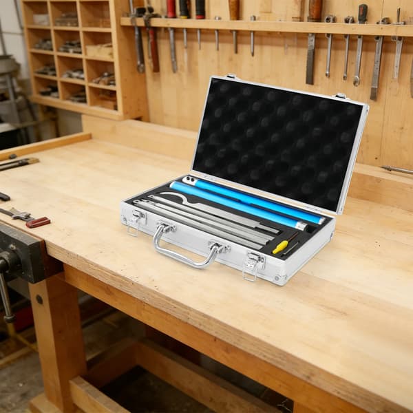 Trædrejningsværktøjssæt, Holdbare Materialer, Ergonomisk Design,Sølv