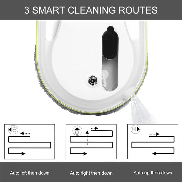 Fönsterputsrobot, Smart Ruttplanering, Fjärrkontroll,W121S