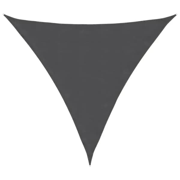 Solsegel, Oxfordmaterial, Triangulär Form,Antracit