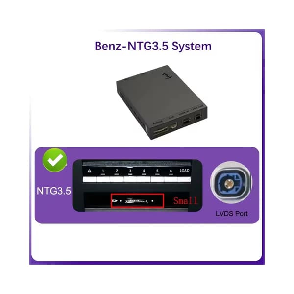 Trådløs CarPlay-modul, Bluetooth-integration, skærmspejling,NTG3.5
