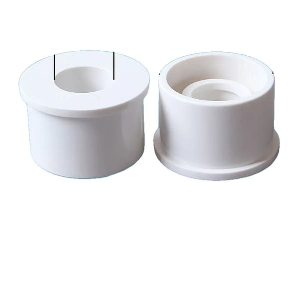 PVC Reducer Bushing, Holdbar Konstruktion, Nem Installation,5Pcs-a, 40-20mm