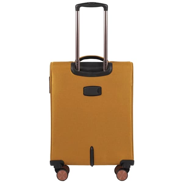Kuffert, 38L kapacitet, holdbar ABS-konstruktion,GUL