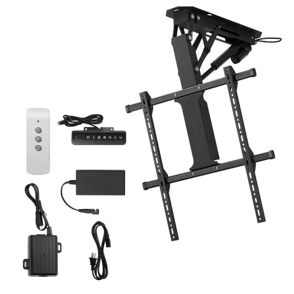 Tak-TV-fäste, Justerbar design, Stöder VESA 600x600 mm, svart