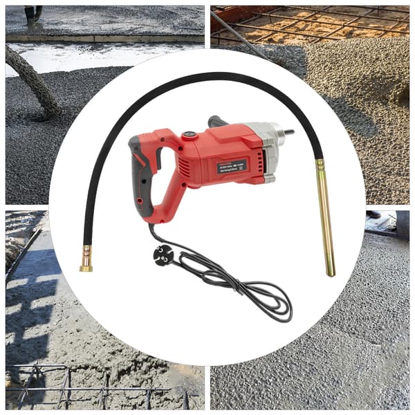 Betonvibrator, Højfrekvent Vibration, Bærbart Design,Rød