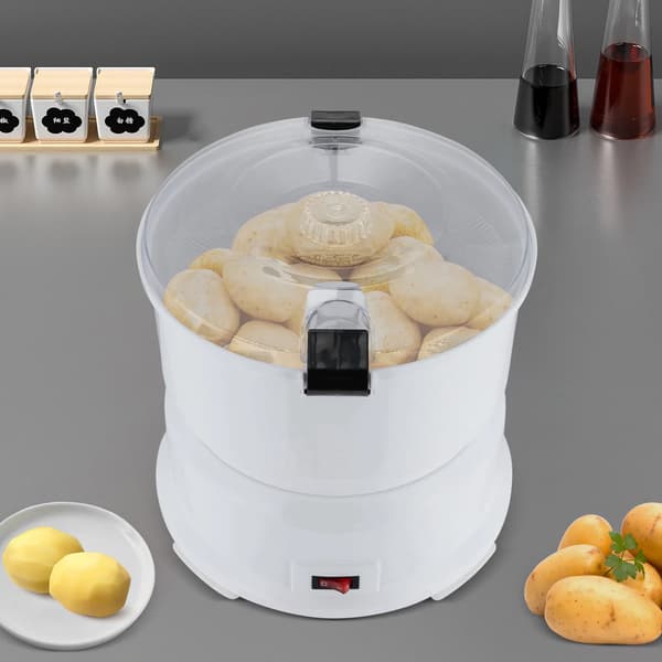 Potatisskalare, Automatisk Drift, Kompakt Design,VIT