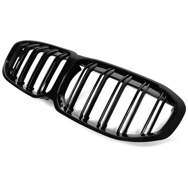 Frontbumpergrill, ABS-plast, direkte erstatning,glans sort