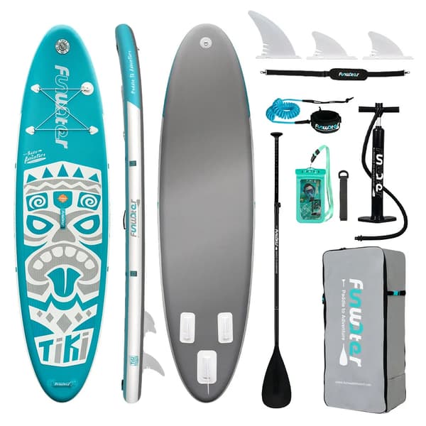 Oppustelig Paddleboard, Holdbart PVC Materiale, Forbedret Stabilitet,SUPFW04A