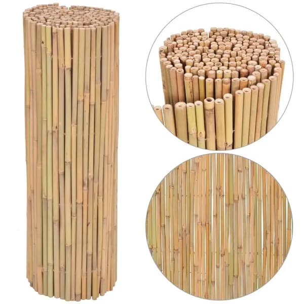 Bambu Staket, Väderbeständigt, Miljövänligt,Brons