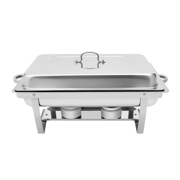 Chafing Dish Buffet Sæt, 316L Rustfrit Stål, Stor Kapacitet,9L