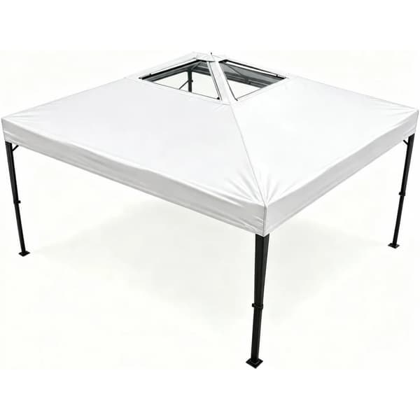Gazebo, Bærbar Design, Vandafvisende,Hvid