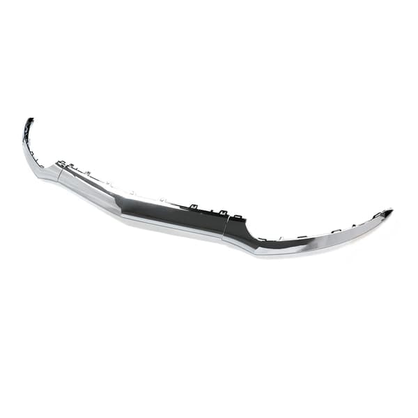 Front Bumper Lip Trim, Krom Finish, Nem Installation,3stk sæt