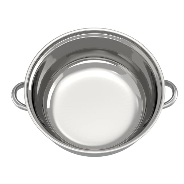 Ångkokare, Tredelad Design, Diskmaskinssäker,Silver