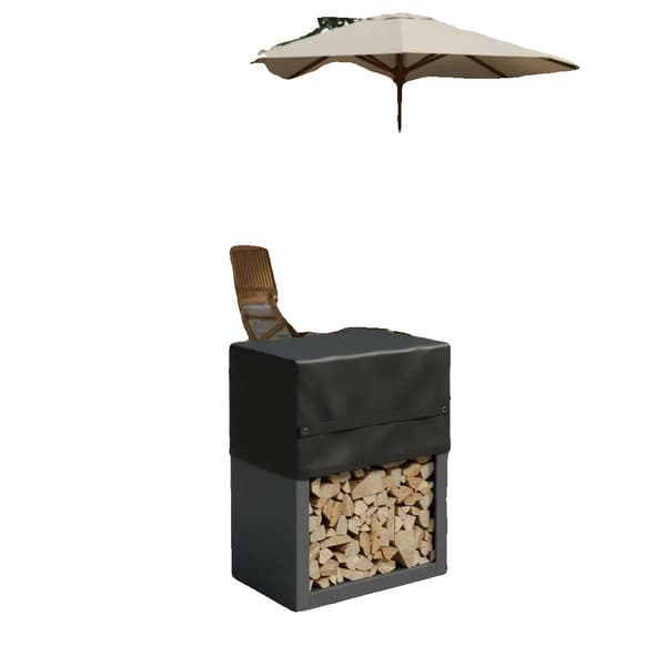 Vedställ, Stål Konstruktion, Modern Design,armégrön