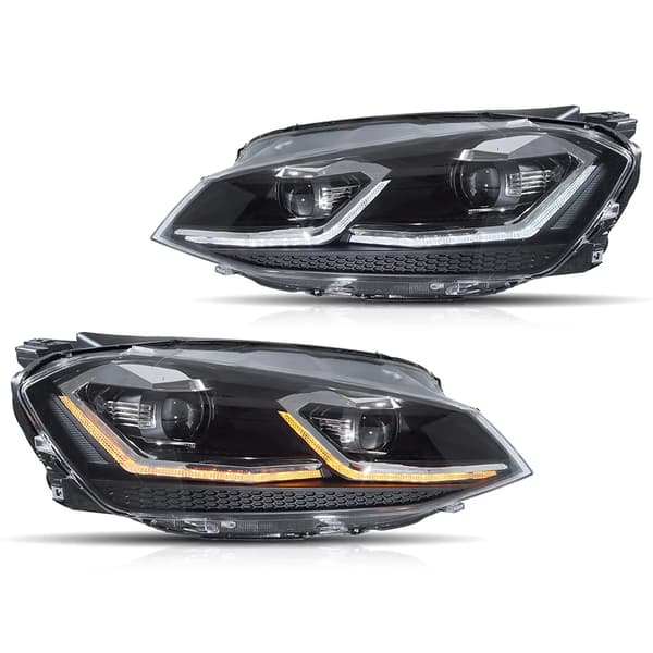 Strålkastare, Full LED, Dynamisk Blinkersignal,Silverlinjer