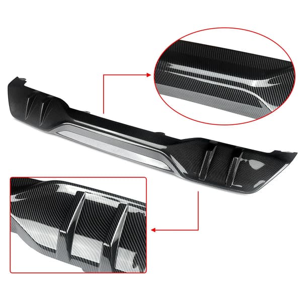 Karosserikit, ABS-plast, M Performance stil,Kulfiberlook