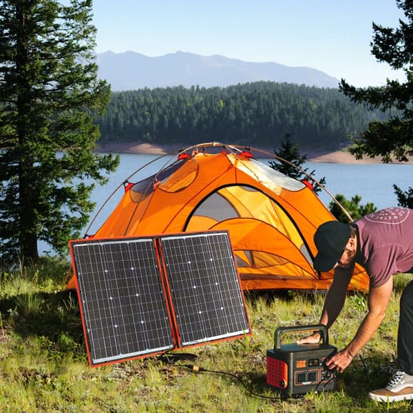 Solpanel, Flexibel Design, Hög Effektivitet,100W solpanel