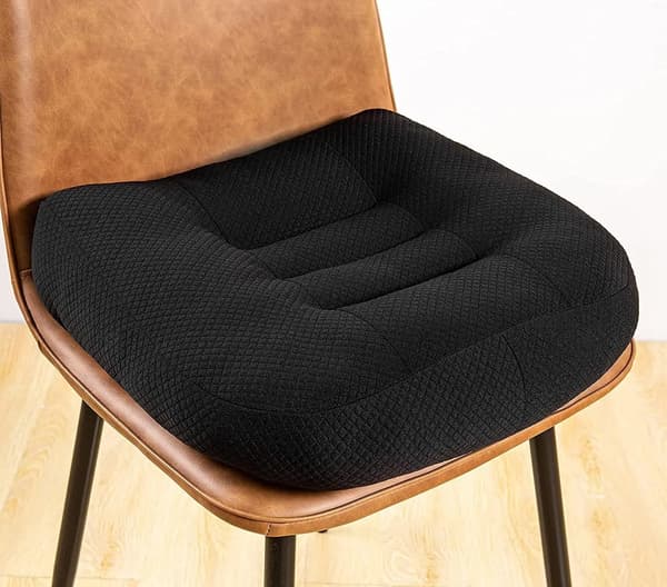 Sittkudde, Ergonomisk Design, Tryckavlastning,svart