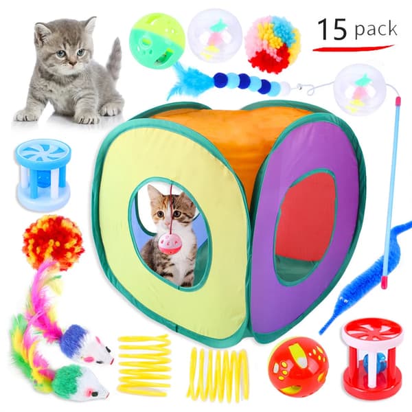 Kattleksaker, Interaktiv Lek, Engagerande Designer,15pack