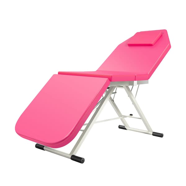 Massagebord, Justerbart Design, Høj Belastningskapacitet,Pink