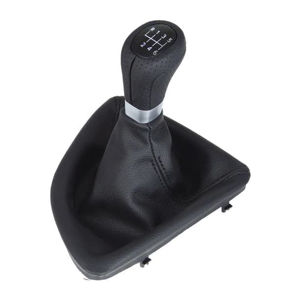Gear Shift Knob, PU Læder, 100% Ægte Læder, Direkte Erstatning, Nem Installation, Kompatibel med Kompakte Luksus Køretøjer E81 E82 E87 E88