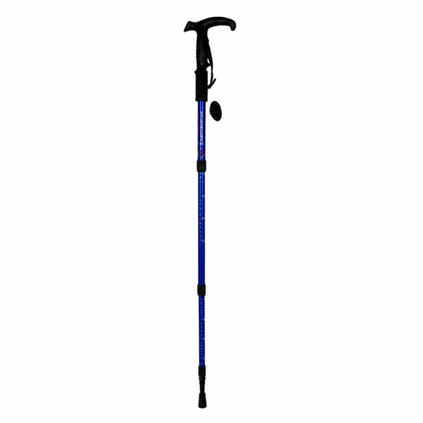 Trekkingstang, Justerbar Længde, Stødabsorberende Design,Himmelblå
