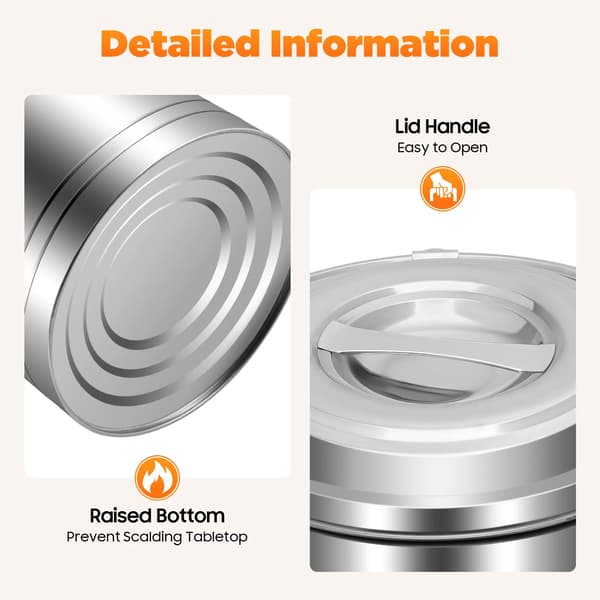 Isolerad hink, 14L kapacitet, läckagesäker design,Silver