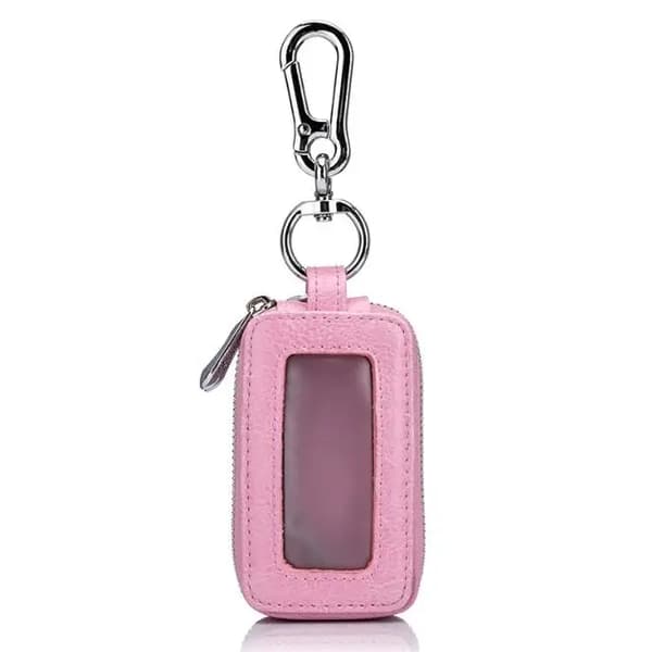 Nyckelhållare, Äkta Läder, Modernt Design,Rosa