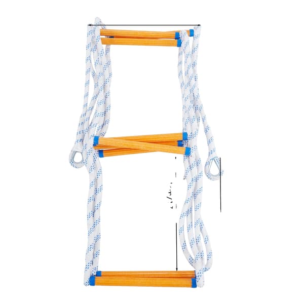 Repstege, 5 meter längd, hög belastningskapacitet,VIT