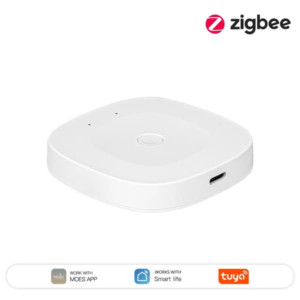 Smart Hem Hub, Bluetooth & ZigBee Kompatibilitet, Typ-C Strömförsörjning,ZigBee Gateway
