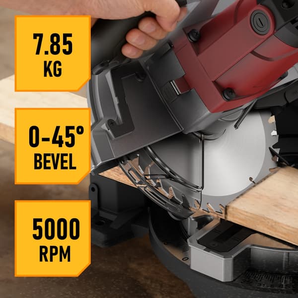 Gærdesav, 1400W Motor, Vinkelfunktion,Sort