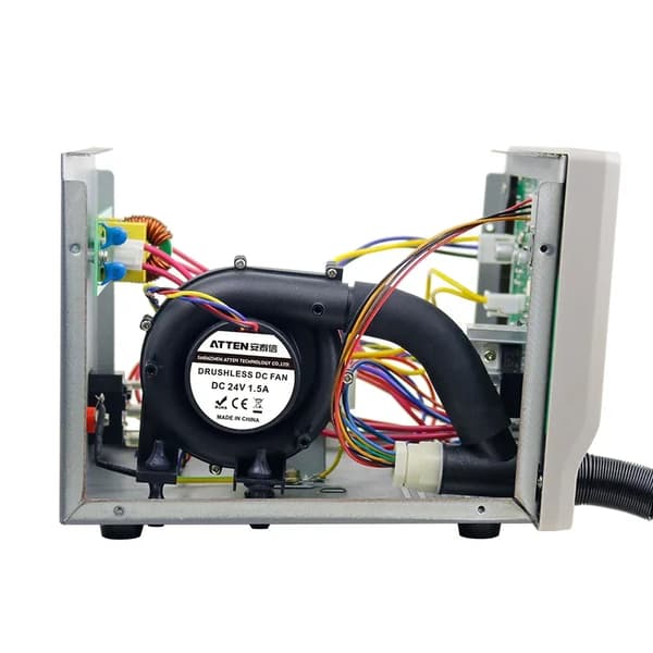 Loddestation med varm luftpistol, automatisk søvnmode, CE-certificeret,220V