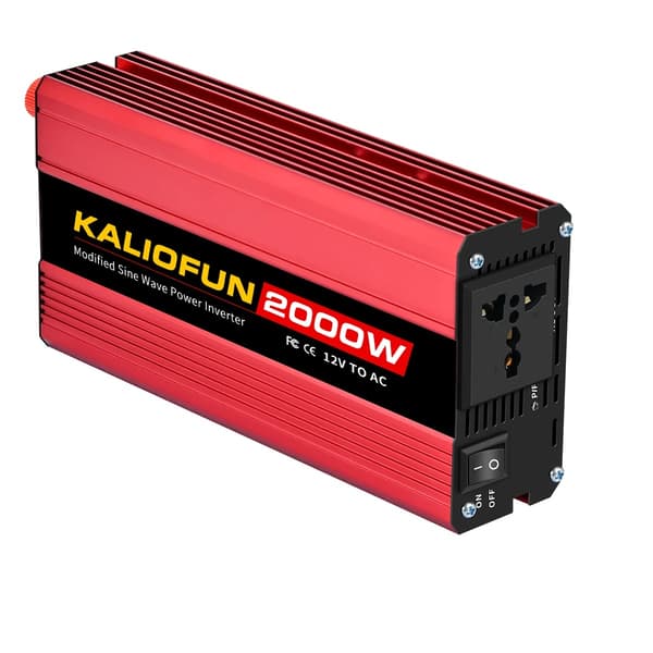 Inverter, Modifierad Sinusvåg, Kompakt Design,24v-2000w-220v